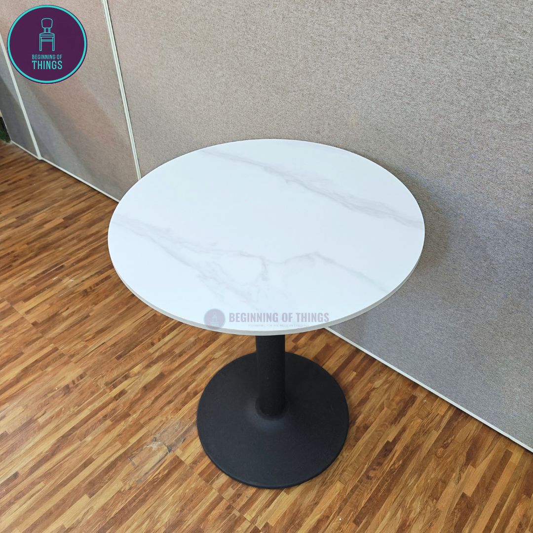 Sintered Stone Round Dining Table 60cm