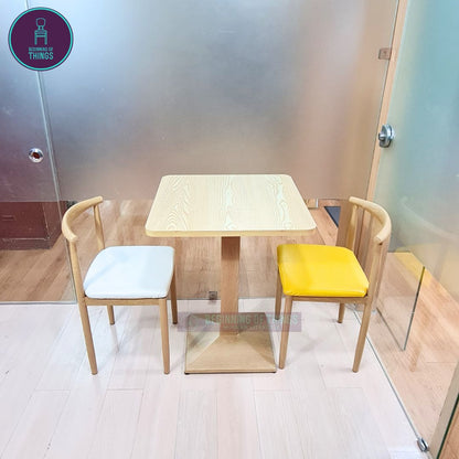 Laminated Square Dining Set 2-Seater