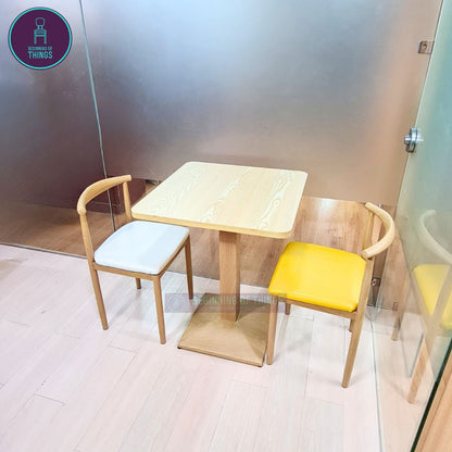 Laminated Square Dining Set 2-Seater