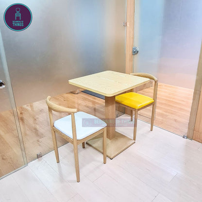 Laminated Square Dining Set 2-Seater