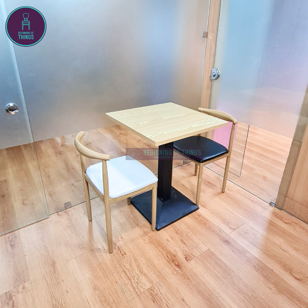 Laminated Square Dining Set 2-Seater