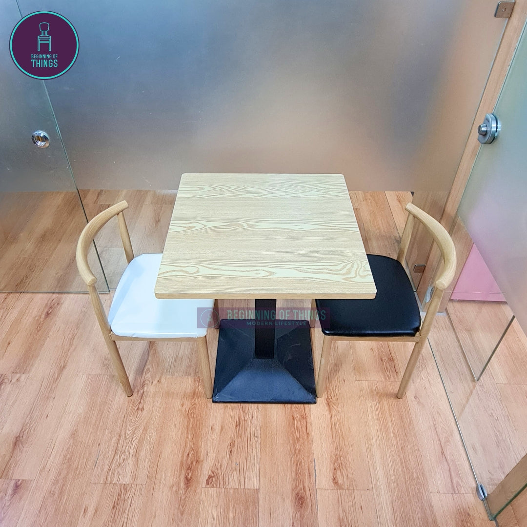 Laminated Square Dining Set 2-Seater