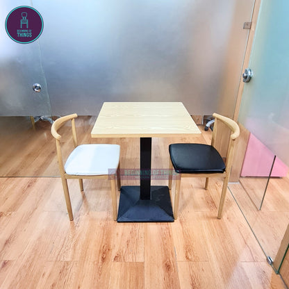 Laminated Square Dining Set 2-Seater