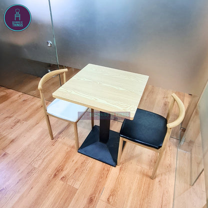 Laminated Square Dining Set 2-Seater