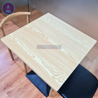 Laminated Square Dining Set 2-Seater