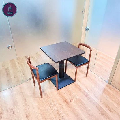Laminated Square Dining Set 2-Seater