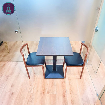 Laminated Square Dining Set 2-Seater