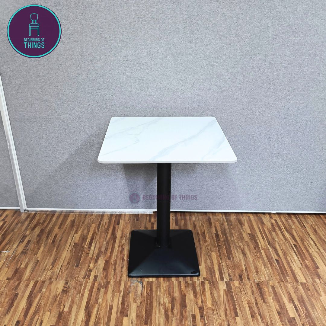 Sintered Stone Square Dining Table 60 x 60 cm