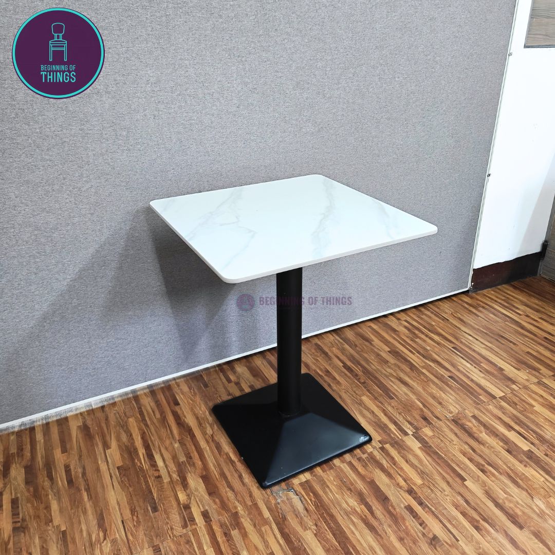 Sintered Stone Square Dining Table 60 x 60 cm