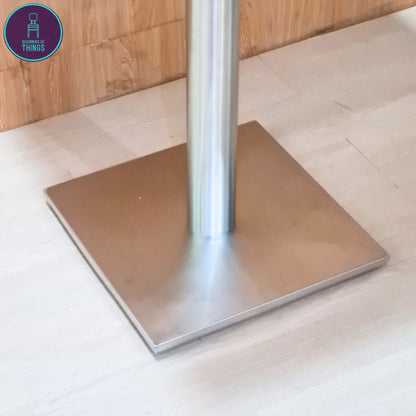 Stainless Square Dining Table 60 x 60 cm
