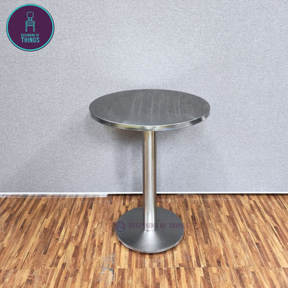 Stainless Round Dining Table 60 cm