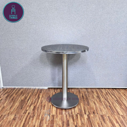 Stainless Round Dining Table 60 cm