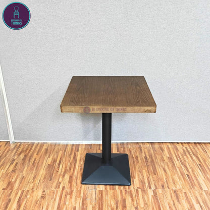 Wood Veneer Square Dining Table 60 x 60 cm