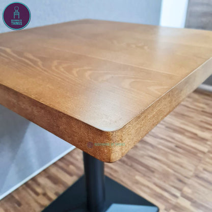 Wood Veneer Square Dining Table 60 x 60 cm