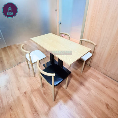 Laminated Rectangular Dining Set 4-Seater