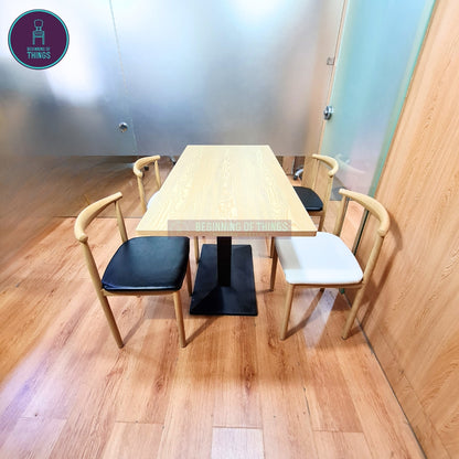 Laminated Rectangular Dining Set 4-Seater