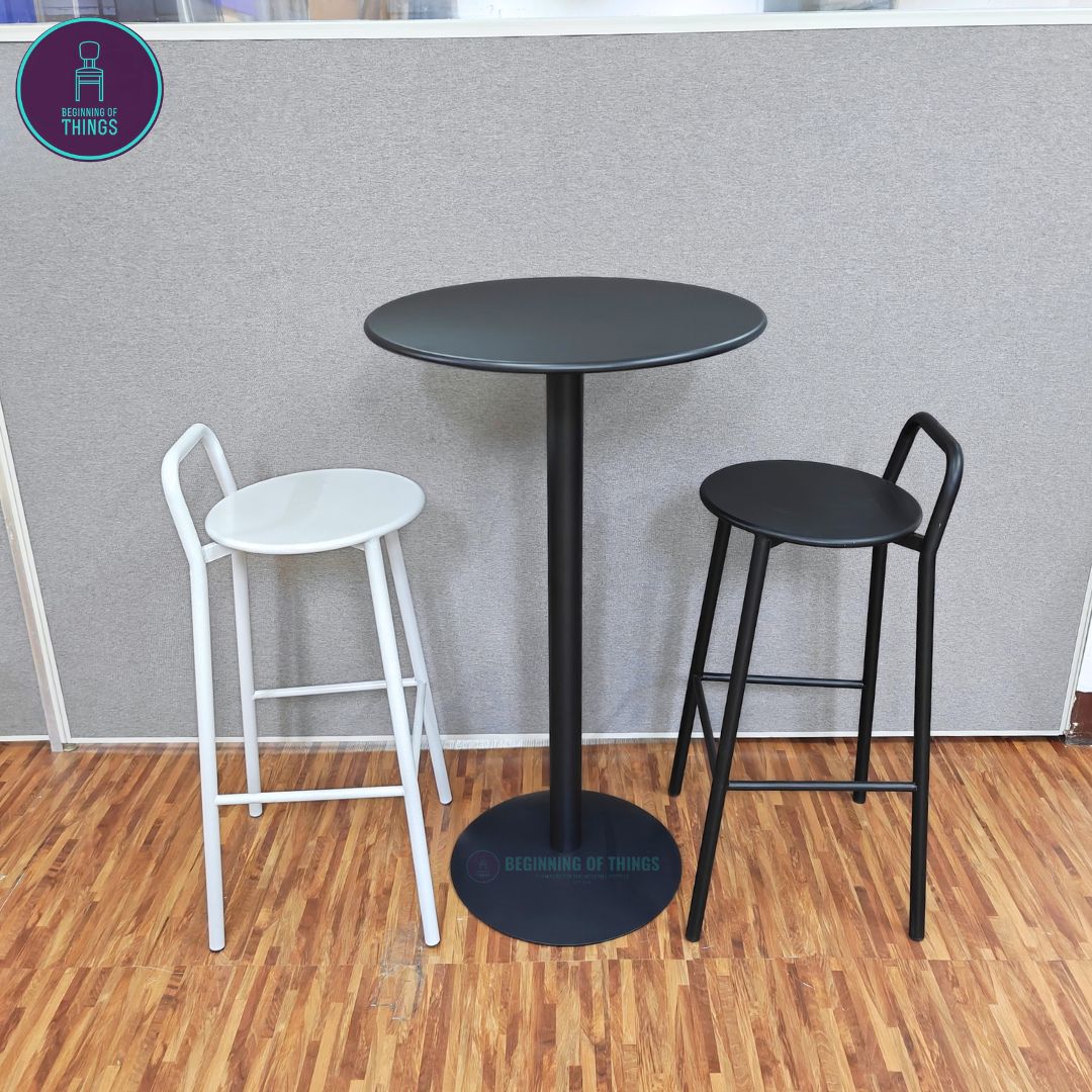 Outdoor Metal Bar Table