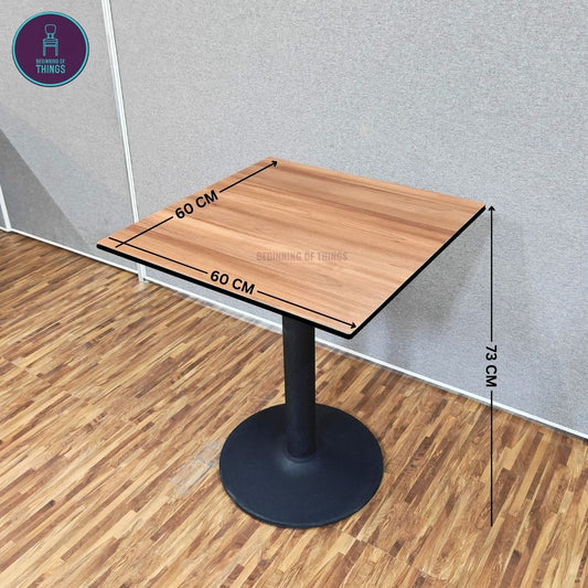 Phenolic Square Dining Table 60 x 60 cm