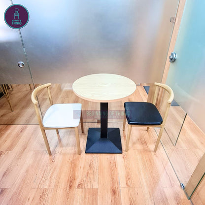 Laminated Round Dining Set 2-Seater