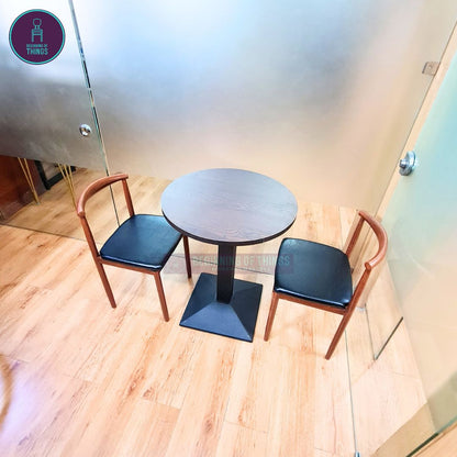 Laminated Round Dining Set 2-Seater