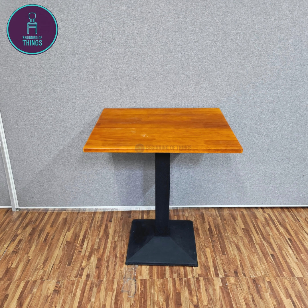 Rubberwood Square Dining Table 70 x 60 cm