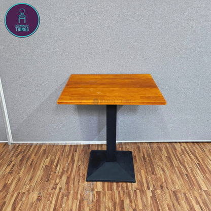Rubberwood Square Dining Table 70 x 60 cm