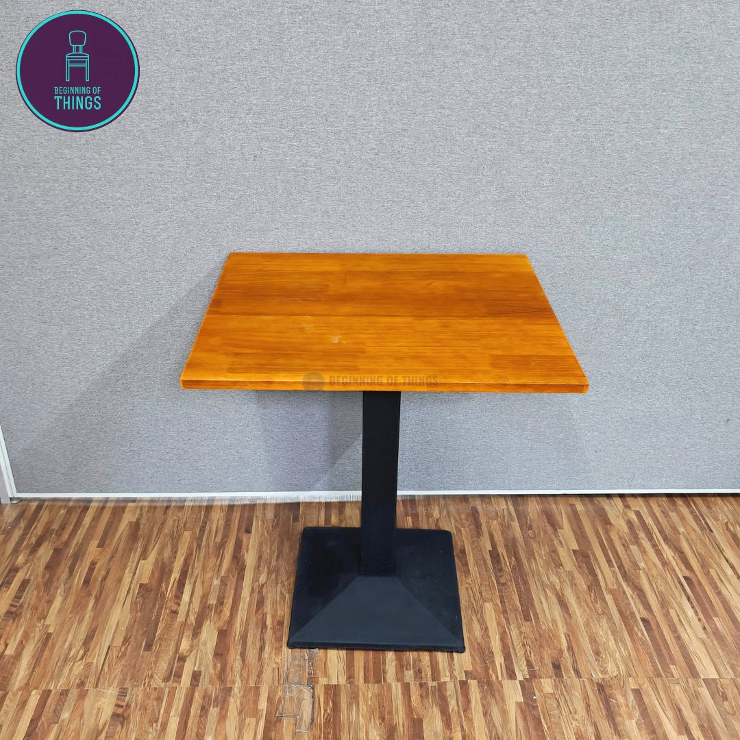 Rubberwood Square Dining Table 70 x 60 cm