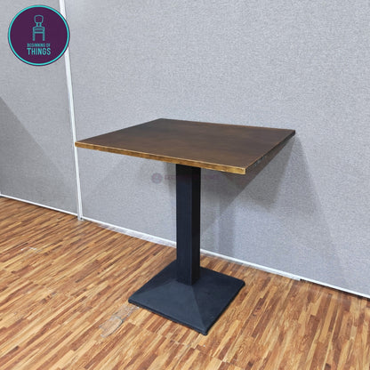 Rubberwood Square Dining Table 70 x 60 cm