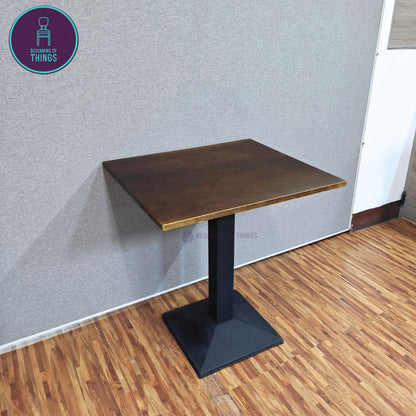 Rubberwood Square Dining Table 70 x 60 cm
