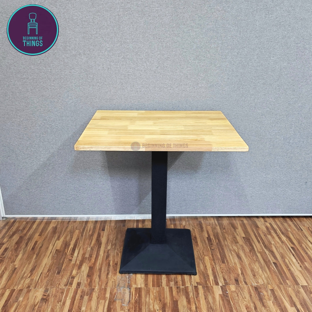 Rubberwood Square Dining Table 70 x 60 cm