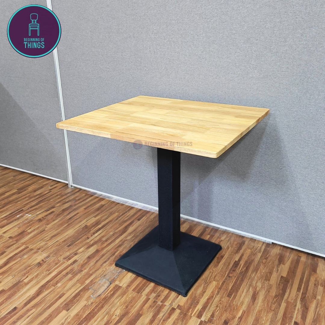 Rubberwood Square Dining Table 70 x 60 cm