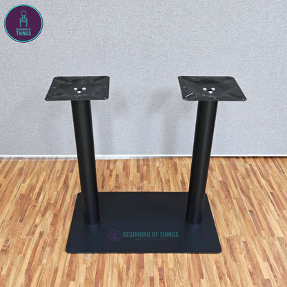 Flat Base Rectangular Dining Table Leg