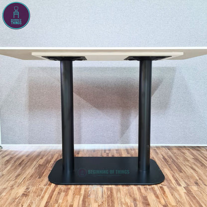 Semi-Rectangular Base Dining Table Leg