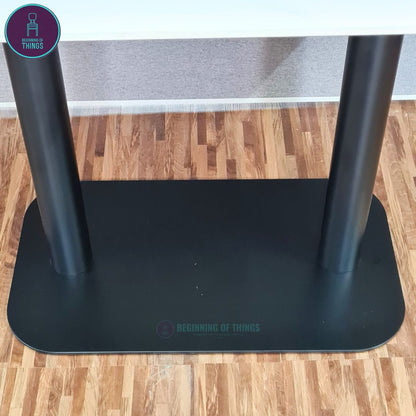 Semi-Rectangular Base Dining Table Leg