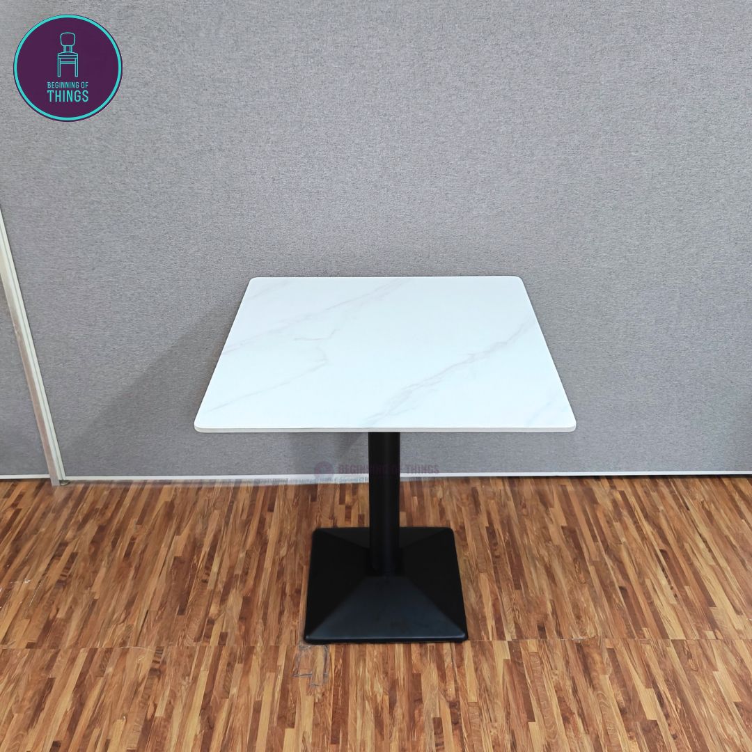 Sintered Stone Square Dining Table 70 x 70 cm