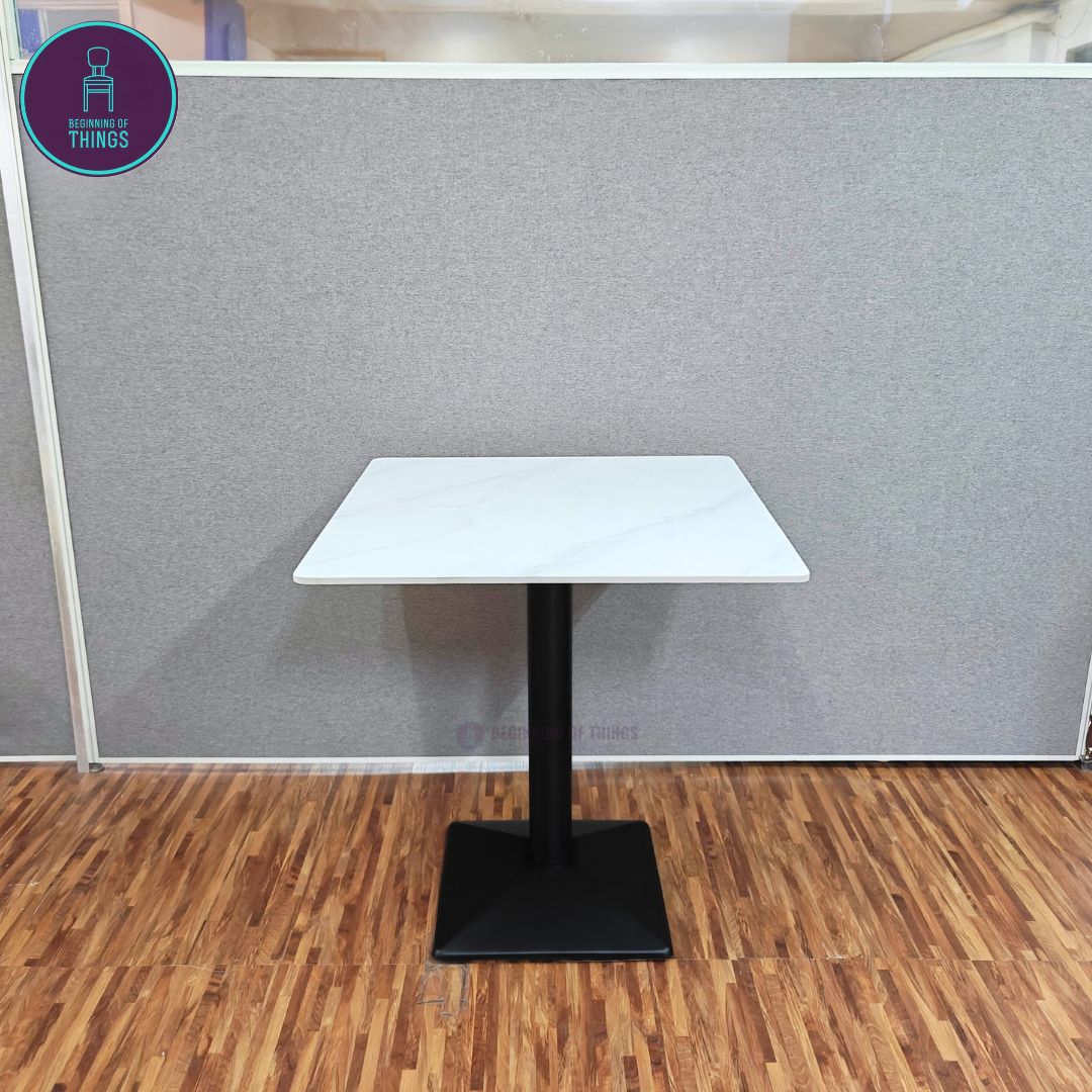 Sintered Stone Square Dining Table 70 x 70 cm