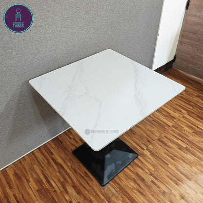 Sintered Stone Square Dining Table 70 x 70 cm