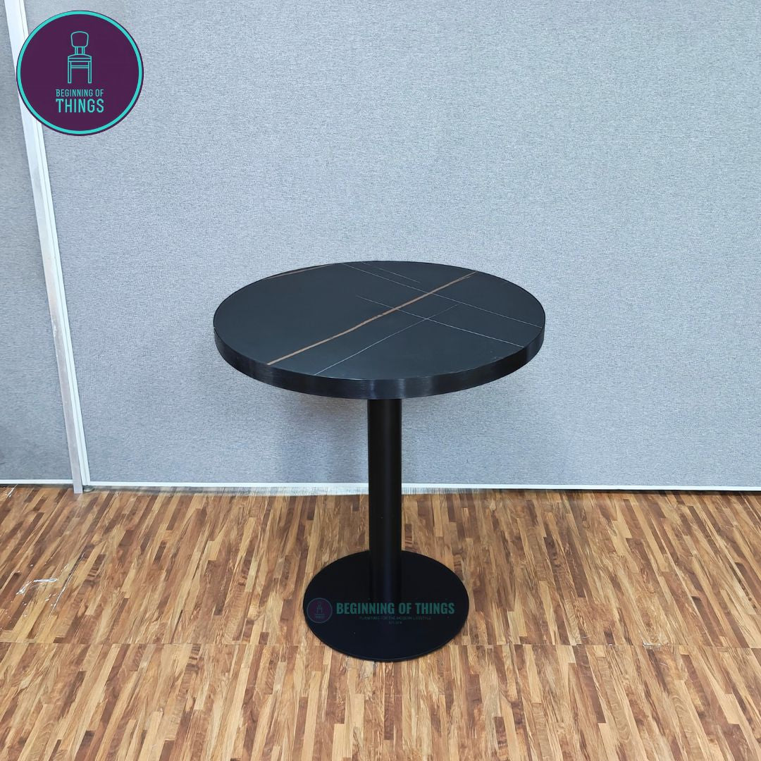 Sintered Stone w/ Edge Wrapping Square Dining Table 60 & 70 cm
