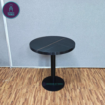 Sintered Stone w/ Edge Wrapping Square Dining Table 60 & 70 cm