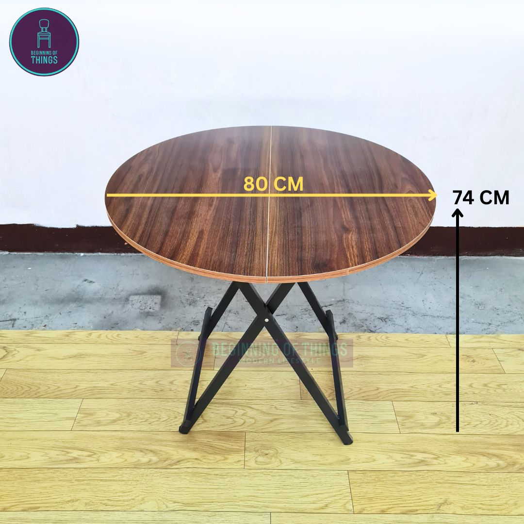 Folding Round 80cm Outdoor Table