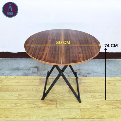 Folding Round 80cm Outdoor Table