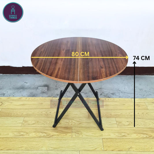 Folding Round 80cm Outdoor Table
