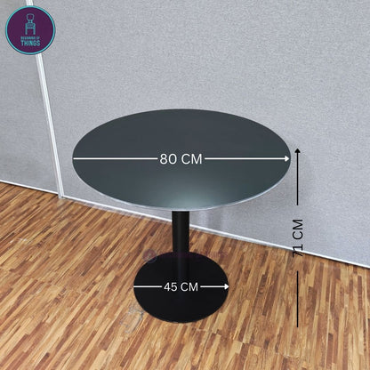 Sintered Stone Round Dining Table 80 cm