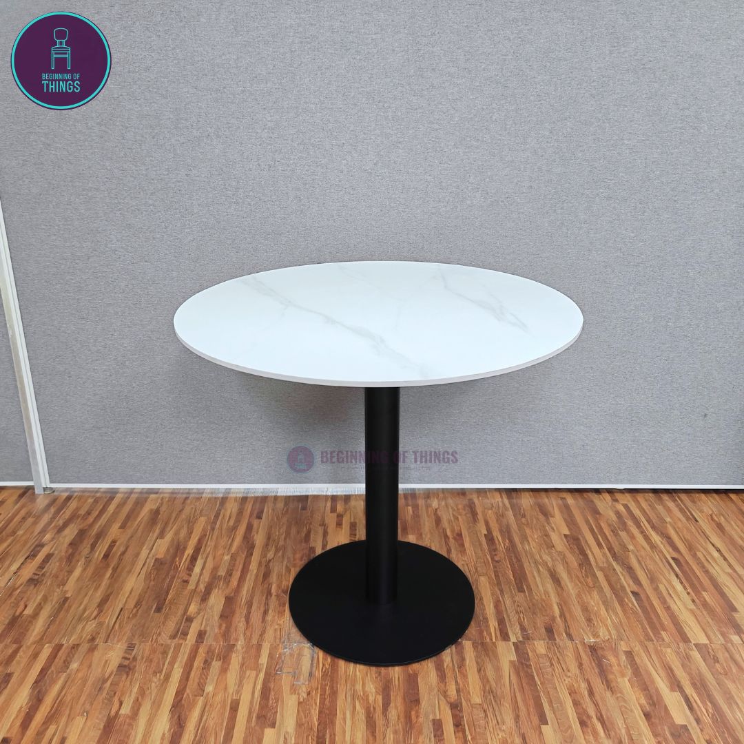 Sintered Stone Round Dining Table 80 cm
