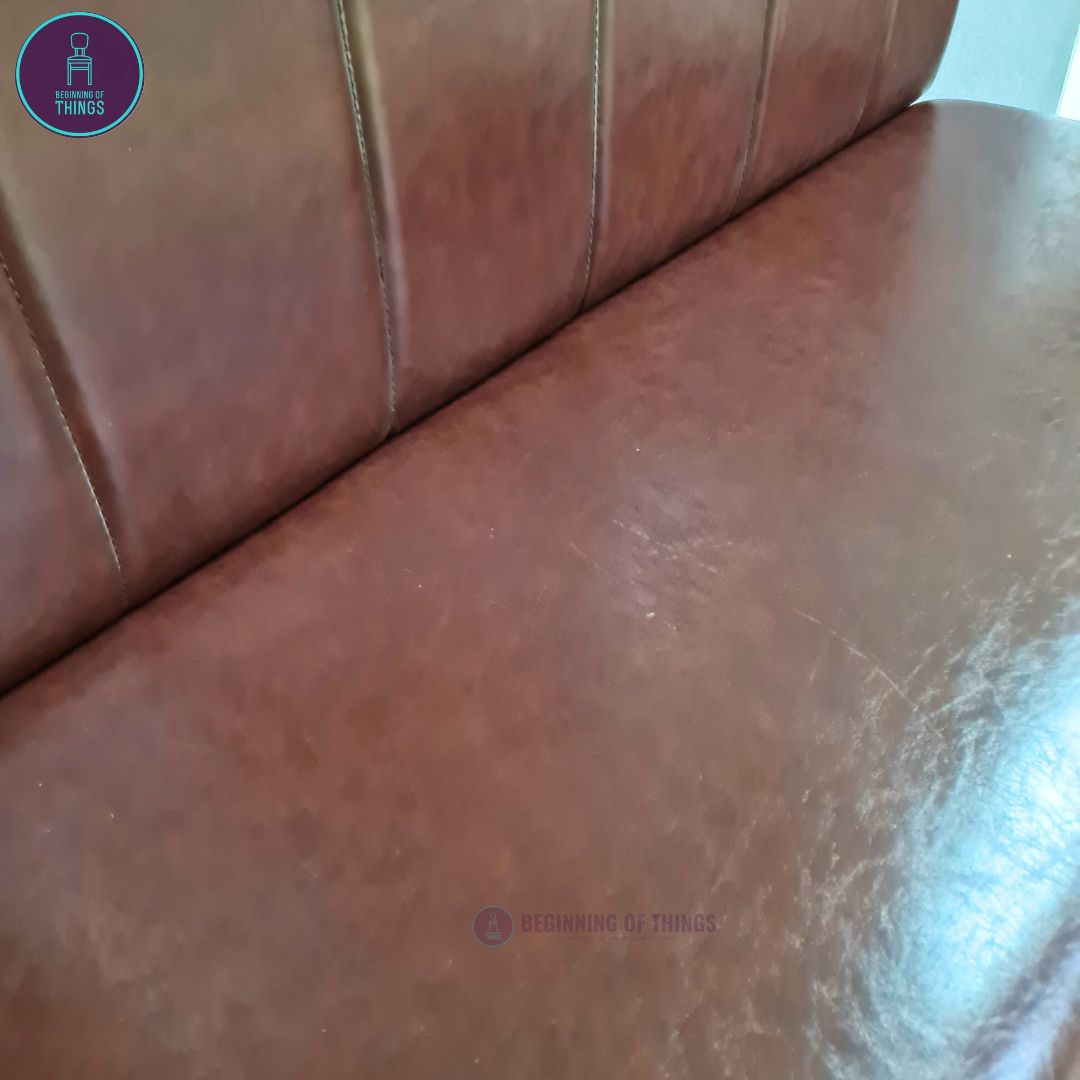 Cafe Booth Seat with Metal Frame
