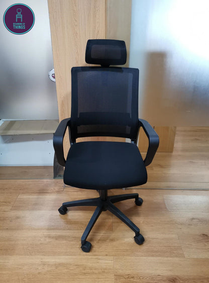Bron Ergonomic Executive Chair with Headrest
