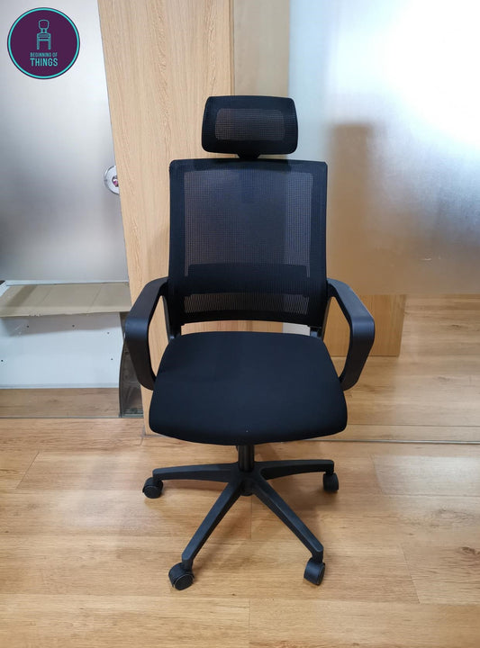 Bron Ergonomic Executive Chair with Headrest