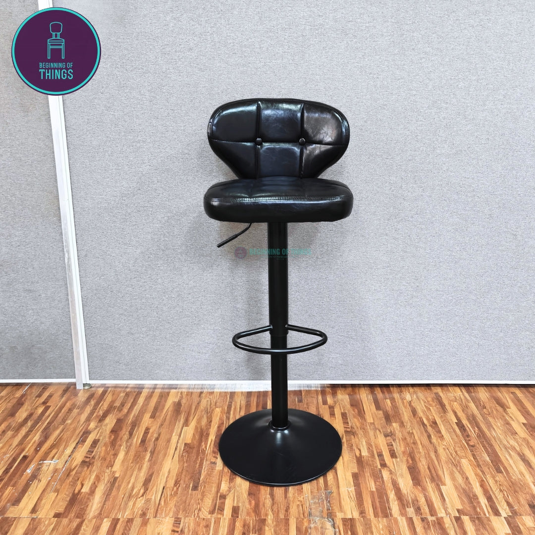 Buttoned Seat Bar Stool