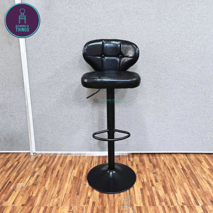 Buttoned Seat Bar Stool