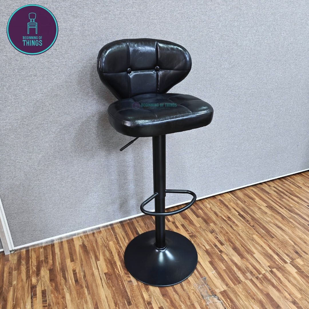 Buttoned Seat Bar Stool